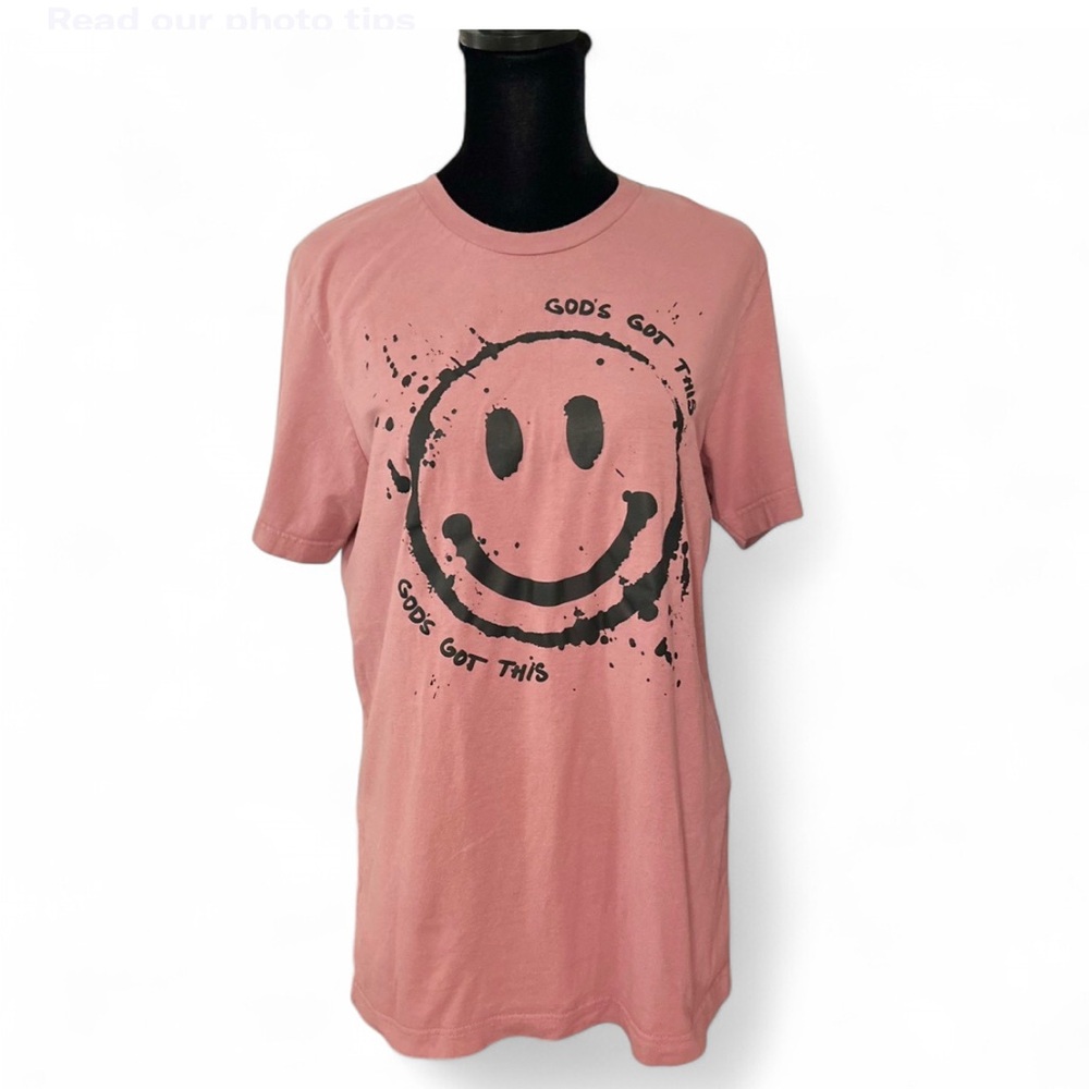 BEACONTHREADS Pink Graphic Unixes  T-Shirt M